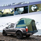 Truck Bed Tent, Waterproof PU3000mm Pickup Truck Tent for Camping Bed, 2-3 Person Sleeping Truck Tent, Portable for Car Camping