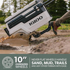 Igloo Trailmate Journey 70Qt Wheeled Cooler | Insulated Hard Shell Ice Chest