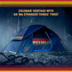 Coleman Stranger Things Outdoor Gear Collection, Limited Edition Stranger Things & Coleman Upside Down Camping Assortment, Cooler/Chair/Tent/Sleeping Bag