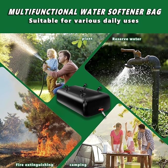 3000 L/792.5 gal Water Bladder Storage Containers, Foldable Portable Water Tank Large Capacity Soft Water Bag, Drought Resistance, Fire Prevention, Emergency Water