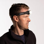 BioLite Range 500 Waterproof, Fast-Charging Rechargeable Headlamp, Midnight Grey, 500 Lumens, USB-C Charging, 100m Beam, 200 Hour runtime