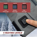 Heated Sleeping Bag Pad, Heated Sleeping Bag Liner, 3 Heating Zones,Heated Sleeping Bag Insert for Camping、Sofa、Chair