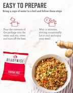 ReadyWise 7 Day Emergency Food Supply – 60 Servings Grab Bag, Camping Essentials, Freeze Dried Survival Food Kit & Dehydrated Meals, Prepper Bug Out Bag & Hurricane Supplies, up to 25 Year Shelf Life
