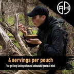Ready Hour Mac and Cheese Case Pack (24 Servings), Freeze-Dried, Mac and Cheese Bulk, Survival Emergency and Real Non-Perishable Food, Long-Term Storage Food, 25-Year Shelf Life