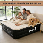 King Size air Mattress – 18-Inch Thickened Inflatable Mattress for Camping, Home Use & Guest Accommodation, Comes with Storage Bag, Supports Up to 750 Pounds