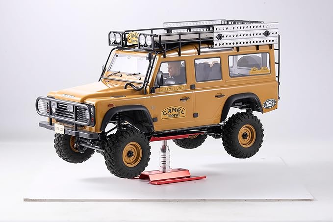 FMS RC Car Stand Maintenance Stand Display Rack Repair rack Workstation 360-Degree Rotation for 1/6 1/8 1/10 Cars Rc Car Parts Accessories