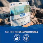 Backpacker's Pantry Granola with Blueberries Almonds & Milk - Freeze Dried Backpacking & Camping Food - Emergency Food - 16 Grams of Protein, Vegetarian