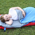 REDCAMP Ultra Lightweight Sleeping Bag for Backpacking, Hiking, Comfort for Adults Warm Weather, with Compression Sack