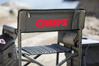 Picnic TIME NFL Unisex-Adult NFL Fusion Camping Chair with Side Table and Soft Cooler, Beach Chair for Adults, Lawn Chair