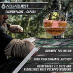 AquaQuest Defender Tarp – Heavy-Duty Waterproof (20,000 mm) Seam-Taped Rain Fly for Camping, Bushcraft & Survival
