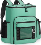 Large 52cans Waterproof Insulated Cooler Backpack for Men & Women, Leak Proof Backpack Cooler, Soft, 8Gal