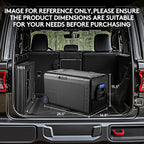 BODEGACOOLER 12 Volt Car Refrigerator, Portable Freezer WIFI APP Control, 40Quart (38L) Car Fridge -4℉-68℉, Electric Cooler 12/24V DC 100-240V AC for Outdoor, Truck, RV, Vehicles, Camping, Travel