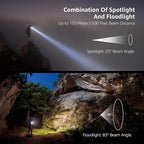 Lepro LED Headlamp Rechargeable 3 Packs - Super Bright Head Lamp with 5 Modes for Camping & Hiking Gear Essentials, IPX4 Waterproof Headlight Flashlight with Red Light, USB Cable Included