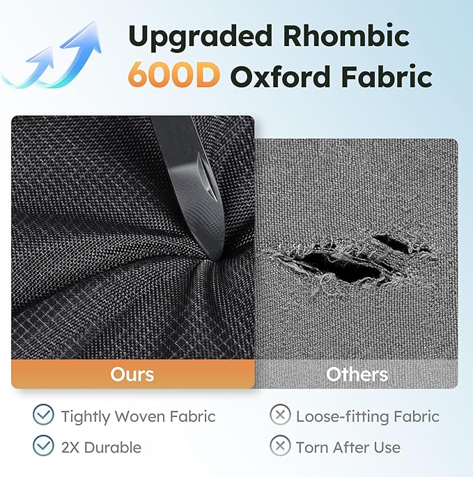 LET'S CAMP Folding Stadium Seat Bleacher Chair with Cup Holder, Mesh Bag and Hide Hooks, Portable Stadium Chair with Back and Cushion