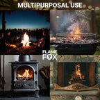 Flamefox Fire Cubes 320pcs - Quick Lighting Fire Starter for Fireplace, Wood Stove, BBQ, Camping - Easy Ignition, Long & Clean Burning, Weather Resistant Fire Lighter