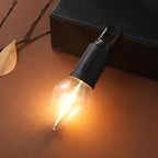 2Pack Rechargeable Camping Light for Tents,Portable LED Camping Lanterns Bulbs,3 Lighting Modes Hanging Camping Lamp for Emergency,Fishing,Hiking,Backpacking,Power Outages,Camping Essentials
