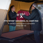Teton Outfitter Camping Cot, Heavy-Duty Oversized Folding Cot for Adults, Comfortable Elevated Sleeping Bed, Easy Setup