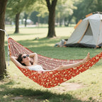 Beauty Raspberries Red Hammocks for Camping with Tree Straps Hammock for Tree for Camping & Hiking Essential
