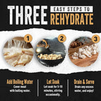 Ready Hour Freeze-Dried Meat Kit (20 Servings), Emergency Supply, Prepper Supply, Protein Source, Emergency Food, Prepper Survival Kit, Bulk Meat, Shelf-Stable, Long-Term Storage