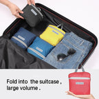 35L Foldable Waterproof Backpack For Outdoor Sports Travel Inside Wet Clothes Compartment Packable For Multiple
