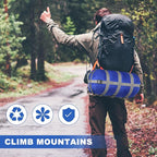 5 Pack Compression Stuff Sack 5 Assorted Size Sleeping Bag Stuff Sack Ultralight Sleeping Bag Cover Space Saving Gear for Travel Outdoor Camping Hiking Backpacking