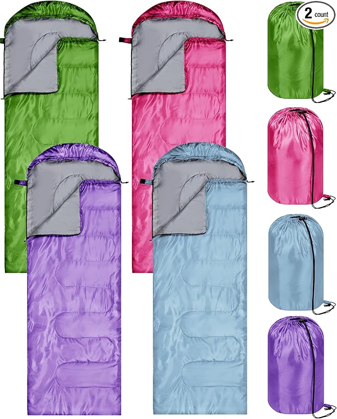 Tudomro Camping Sleeping Bag for Adults Lightweight Packable Waterproof Camping Gear Equipment to Keep Warm for Outdoor Backpacking Hiking Travel