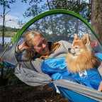 Tentsile UNA V3 Solo Tree Tent Hammock, 1-Person Capacity, Anti-Roll System, Ratchet and Straps Included, Portable Tree House Shelter, Designed in The UK