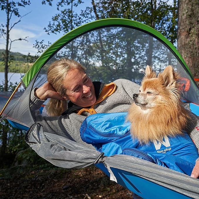 Tentsile UNA V3 Solo Tree Tent Hammock, 1-Person Capacity, Anti-Roll System, Ratchet and Straps Included, Portable Tree House Shelter, Designed in The UK