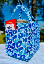 Kwang Min Insulated Insulated Cooler Bag,Reusable Large Lunch Bag for Women, Great for Outdoors,Camping,Party,Premium Quality,Adjustable Strap,Foldable