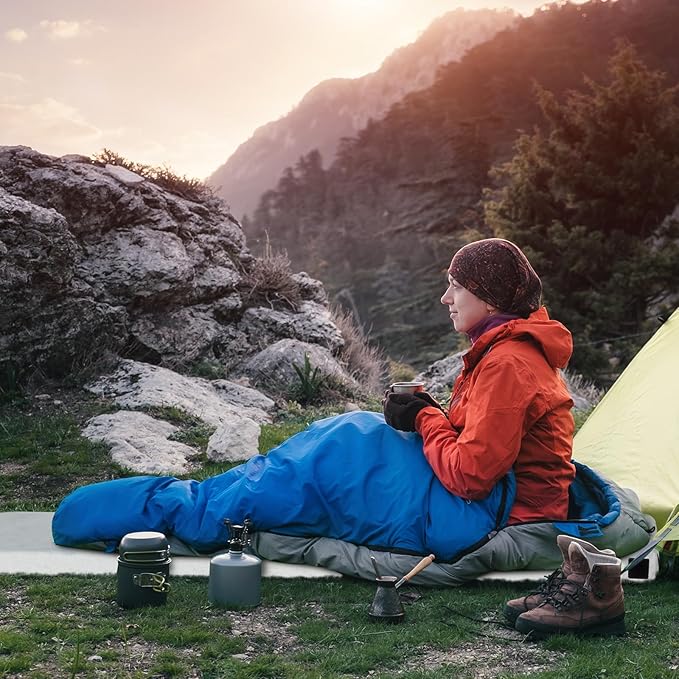 VINGLI 3 "Memory Foam Camping Mattress Sleeping Pad, Portable Floor Mattress Sleeping Mat Bed Roll Up for Adult [Car/Tent/Cots]