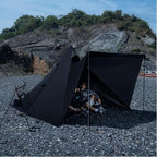 Tent for 3-4 Person, Oudoor Camping Hot Tent Indian Tent Waterproof Shelter Yurt Tents for Outdoor Family Hiking
