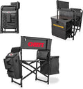 Picnic TIME NFL Unisex-Adult NFL Fusion Camping Chair with Side Table and Soft Cooler, Beach Chair for Adults, Lawn Chair