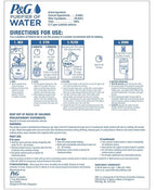 P&G Purifier of Water Portable Water Purifier Packets (240 Packets) - Emergency Water Filter Purification Powder for Emergency Kit, Survival, Camping, Hiking, Backpacking, and Disaster Preparedness