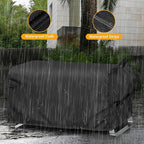Grill Cover for ONLYFIRE 3 Burner Portable Gas Grill GS307, 25inch Outdoor BBQ Grill Cover Waterproof for Cuisinart CGG-306,Nexgrill 820-BC002-25 L x 18" W x 15" H