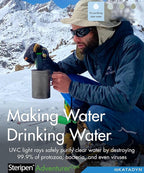 SteriPen Adventurer Opti UV Water Purifier for Backpacking, Camping & Travel