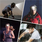 EverBrite Headlamp, 300 Lumens Head Lamp for Adults, 7 Modes with White/Red/Green Light, 30°Adjustable LED Headlight for Camping, Running, Hunting, 3 AAA Batteries Included