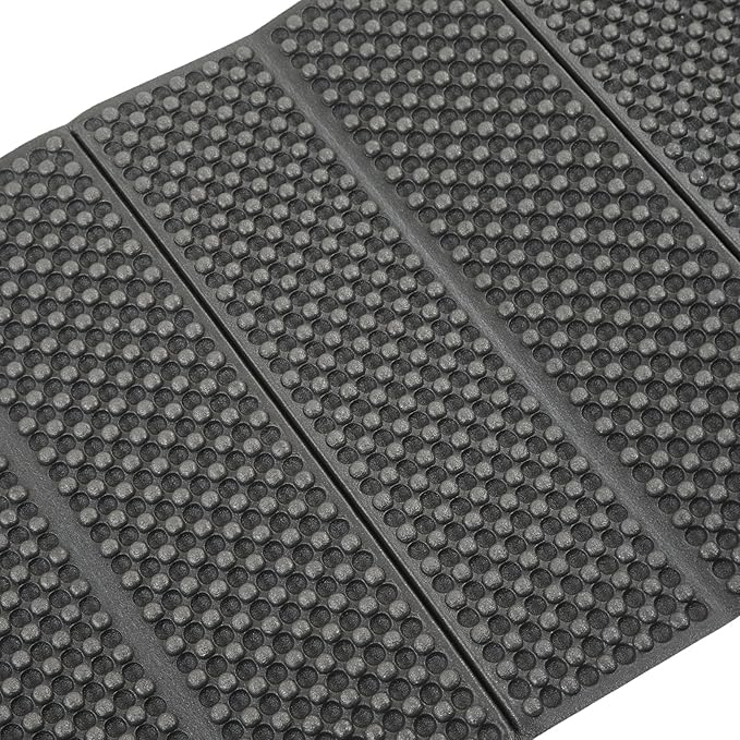 Double Egg Crate Sleeping Pad Egg Crate Sleeping PadSponge Sleep Mat, Foldable Thickened Foam Sleep Mat Camping Sleeping Padfor Outdoor Camping 186x57CMFoam Pads