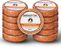 Fire Starters (10 Pack) – Waterproof Emergency Fuel Disks for Camping Essentials, Wood Stove, Fireplace, Fire Pit, Survival Kit, Campfire & Outdoor Accessories