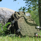Bug Out Bag Backpack - 50L Tactical Backpack - Great for Survival Essentials (Navy)