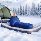 Down Sleeping Bag with Pillow for Backpacking,15℉ 5℉ 0℉ Wide Down Sleeping Bag (86.6 in x 33.5 in) for Adults,Youth Camping and Hiking Outdoor with 680FP Duck Down