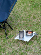 WildCall Mini Solo Folding Table Ultralight Compact with Carry Bag for Backpacking Camping Hiking Beach