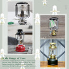 40 Pieces Propane Lantern Mantles Camping Lantern Accessories Gas Lamp Mantles Gas Lantern Covers U Shape Mantles for Outdoor Camping Lantern
