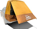 Hasika SUV Tailgate Tent, Universal Car Camping Awning, 3000mm Waterproof & UPF 50+ - Portable Hatchback Privacy Shelter for SUVs - Easy 2-Min Setup Road Trip Essentials Yellow