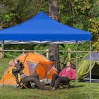 NEWBULIG Pop Up Canopy 9.5x9.5 FT Easy Up Tents for Camping Parties Events Beach Backyard Portable Outdoor Shelter Heavy Duty Instant Sun Shade with Sand Bags