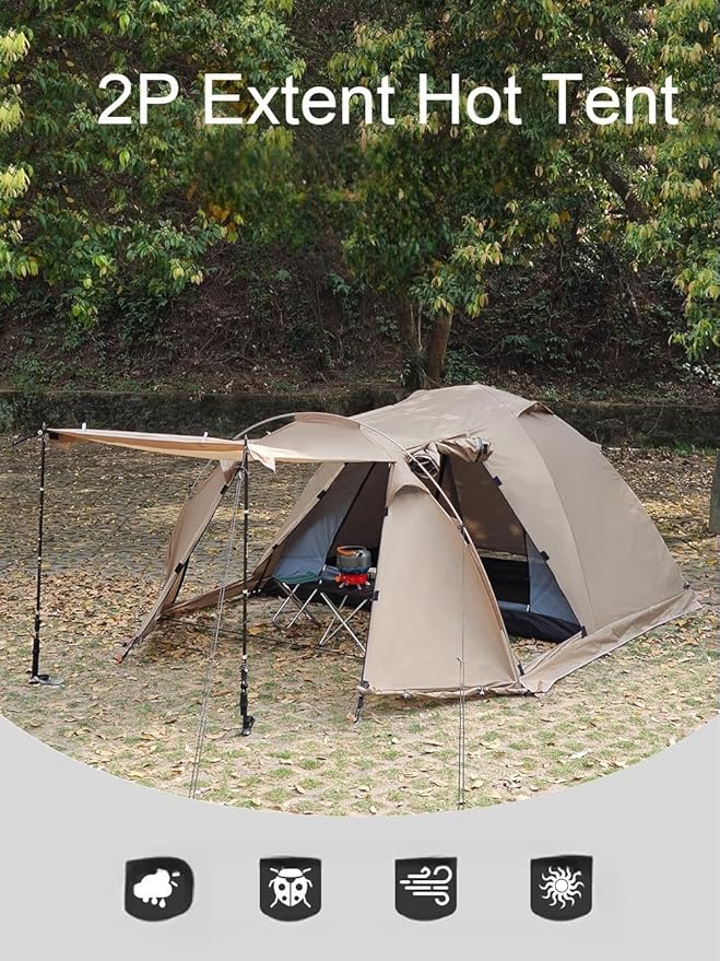 1 Person Outdoor Camping Tunnel Tent Hot Tents for Family Team Outdoor Backpacking Camping Hiking