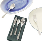 KNORK Original Matte Flatware 61 Piece Set, Service for 8