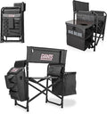 Picnic TIME NFL Unisex-Adult NFL Fusion Camping Chair with Side Table and Soft Cooler, Beach Chair for Adults, Lawn Chair