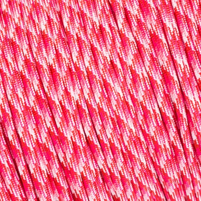 Paracord Planet 550 Paracord – 200+ Colors – Hanks from 10-100 Feet and Spools of 1000 Feet – Great Multi-Use Cord!