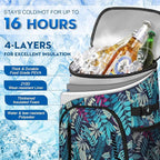 Capolo Cooler Backpack for Men Women Insulated Backpack Cooler Leak Proof Thermal Bag Beverage Soft Cooler Bag Lunch Backpack for Camping 30/45 Cans