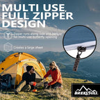 Sleeping Bag Liner,Long Staple Cotton, Adult Sleep Sack & Travel Sheets,Travel Sleep Sack for Backpacking, Hotels & Hostels Lightweight Travel Sheet Camping Sheets,Has Full Length Zipper